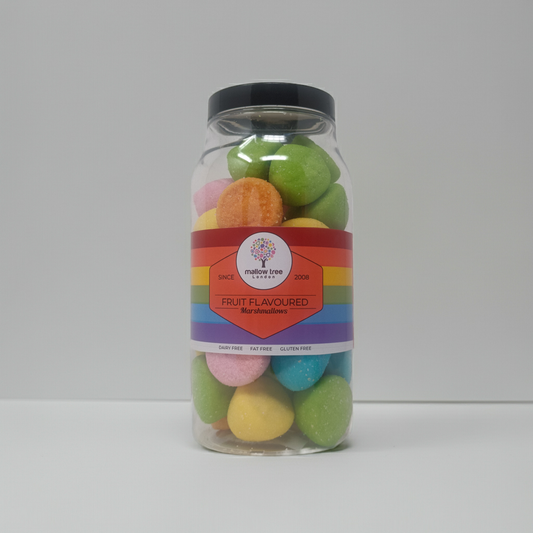 Assorted Flavoured Marshmallow Balls, Fun Mix, Gift Jar, 250g