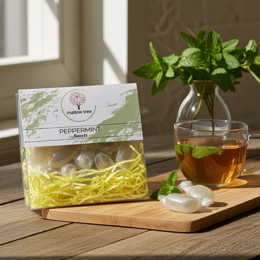 Peppermint Hard Boiled Sweets – 300g Box