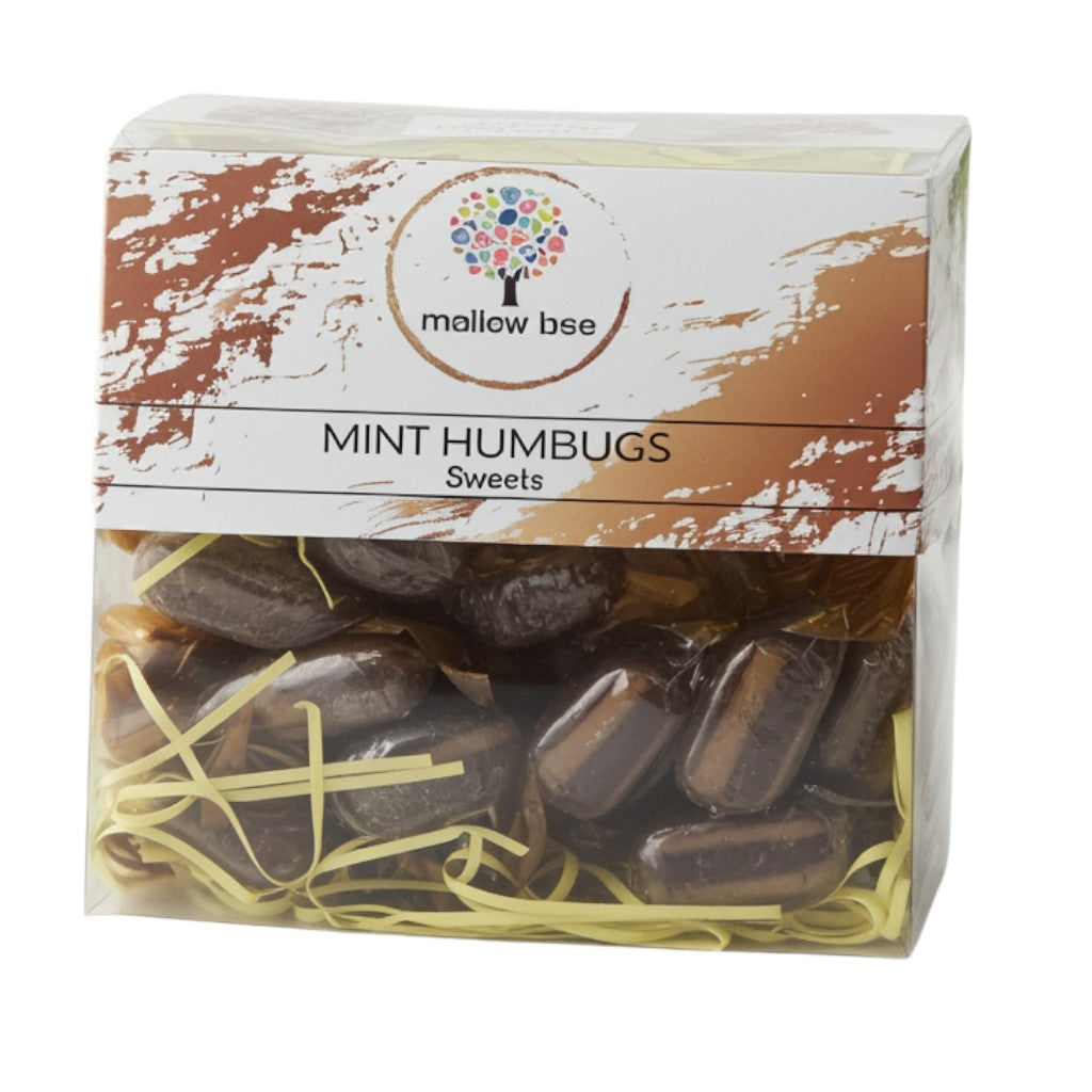 Mint Humbugs Hard Boiled Sweets – 300g Box