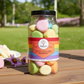 Assorted Flavoured Marshmallow Balls, Fun Mix, Gift Jar, 250g
