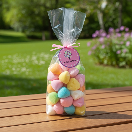 Assorted Flavoured Marshmallow Balls, Fun Mix, Gift Bag, 90g