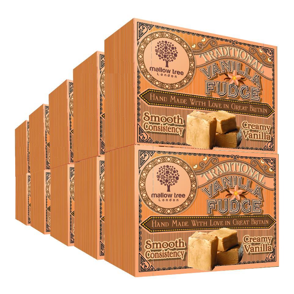 Traditional Vanilla Vegan Fudge (Pack of 10 x 70g)