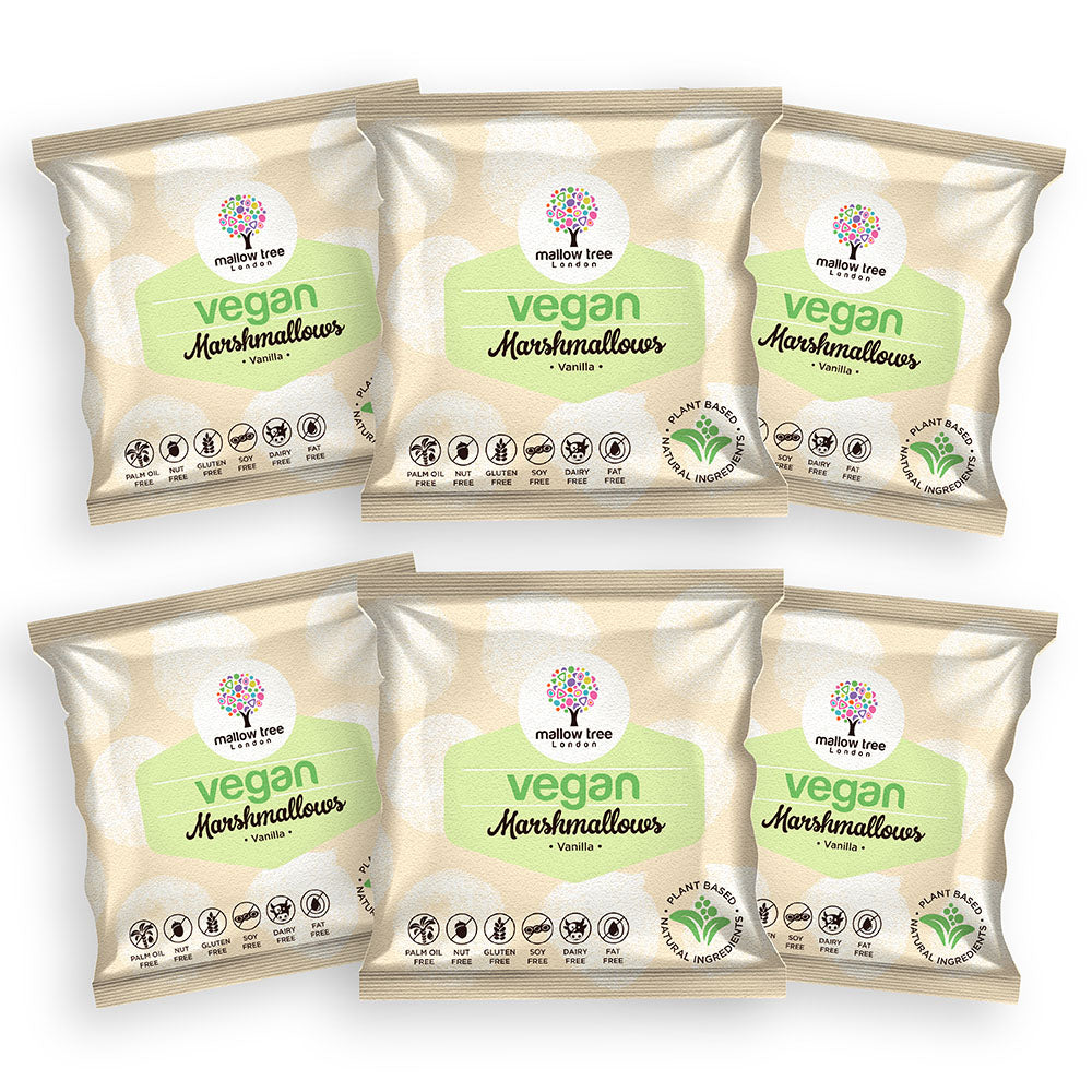 Vegan Assorted Fruit Flavoured Marshmallow, 100g (Case Option: 6 x 100g)
