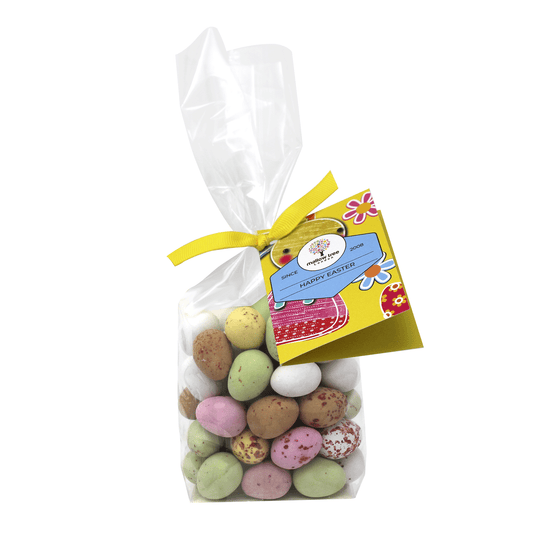 Milk Chocolate Speckled Eggs Ribbon Gift Bag, 175 g