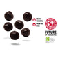 Dark Belgian Chocolate Coated Rice Balls Sweet Box (Pack of 10 x 35g)