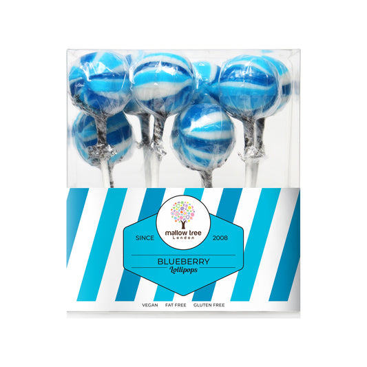 Blueberry Flavoured Large Lollipops Gift Box, 200 g