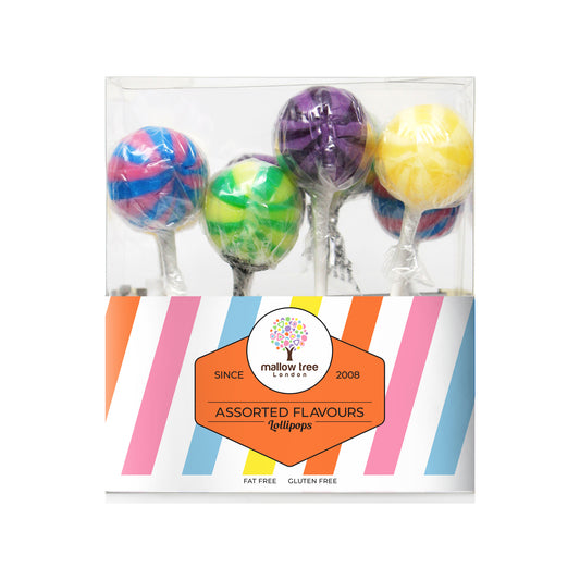 Assorted Fruit Flavoured Large Lollipops Gift Box, 200g