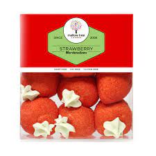 Strawberry Flavoured 3D Fruit Shape Marshmallow Gift Box, 180g